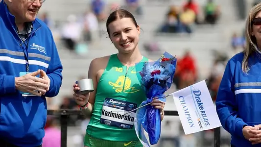 Klaudia Kazimierska, Drake Relays 800 champion (April 26)
