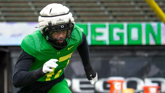 Football Practice Report: April 8 - University of Oregon Athletics