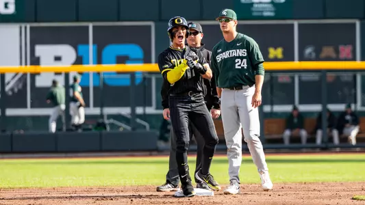 Aroz - B1G Tournament - 2B RBI vs. Michigan State