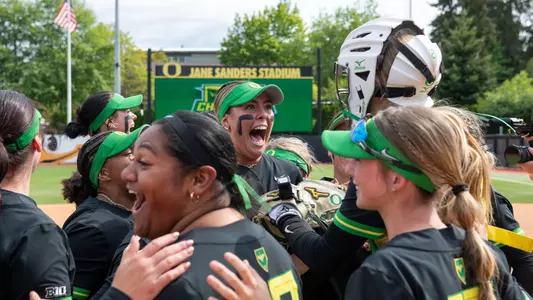 Champs! Ducks Claim Share Of Big Ten Title Image