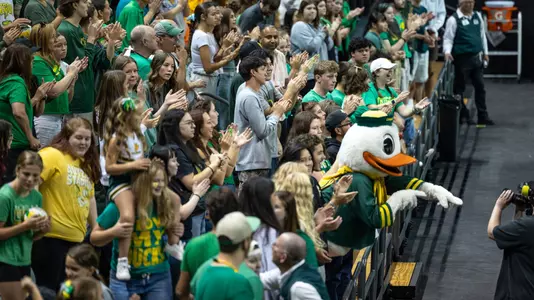 Student section (VB) vs Oregon State