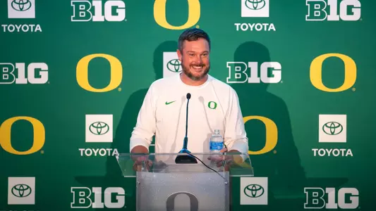 Dan Lanning Media Day Podium