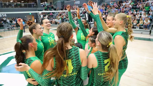 Team cele, win at Portland State (Sept. 19)