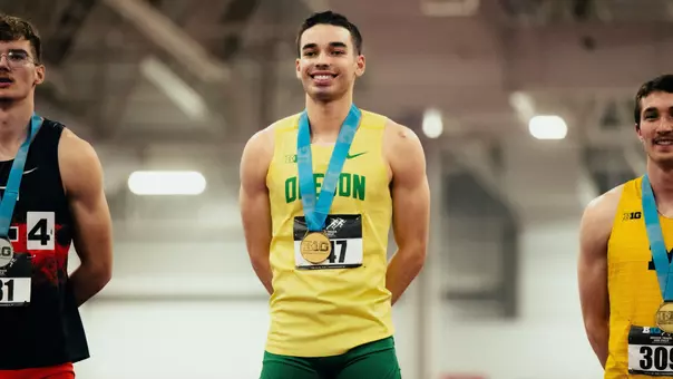 Aiden Carter - B1G heptathlon podium