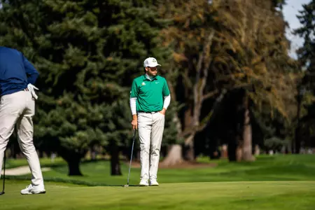 The Oregon men's golf team hosted the 36th Annual Duck Invitational at Eugene Country Club for a two-day tournament beginning on Monday, March 23, 2026.