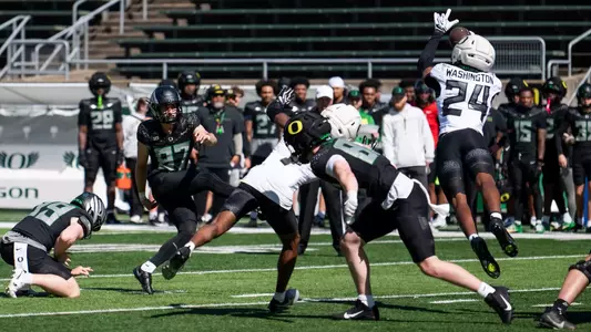 Jett Washington Scrimmage FG Block