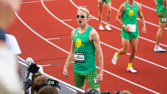 Simeon Birnbaum, Team Invitational 1500 celebration