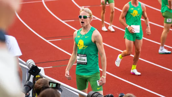 Simeon Birnbaum, Team Invitational 1500 celebration