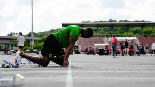 PJ Ize-Iyamu, NCAA West First Round pre-meet (May 26, 2026)