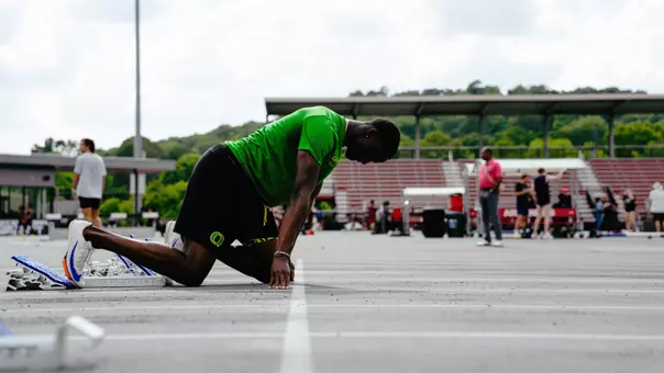 PJ Ize-Iyamu, NCAA West First Round pre-meet (May 26, 2026)