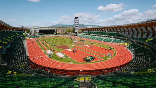 Hayward Field, Oregon Team Invitational pre-meet (April 2026)