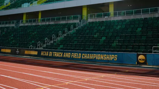 Hayward Field - 2026 NCAA Championships signage
