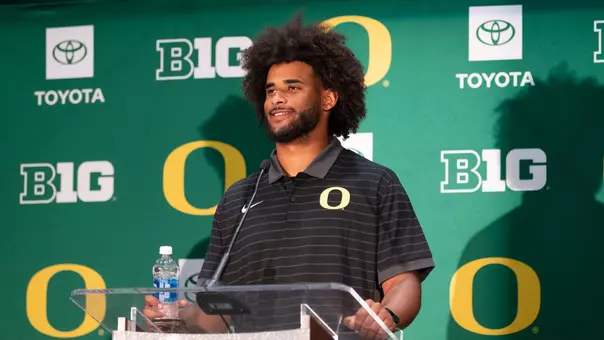 Dante Moore Media Day