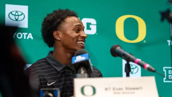 Evan Stewart Media Day
