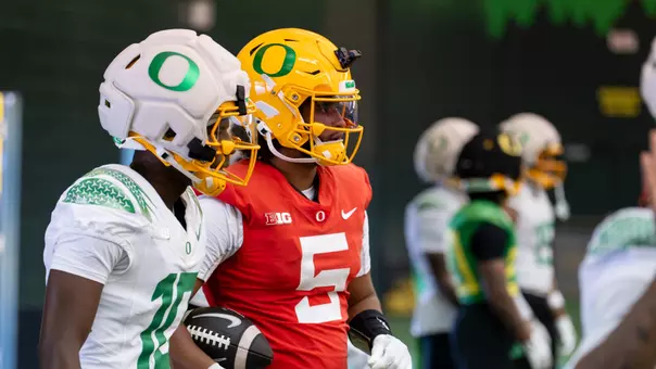 Jalen Lott Dante Moore Practice