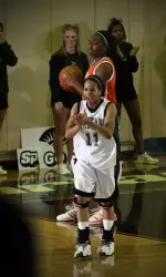 10 Questions With Women's Basketball Player Courtney Hawkins Image