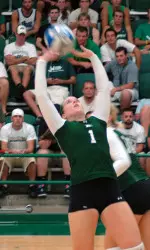 Sanders Notches Eight Double-Double, Spartans Fall At Belmont, 3-0 Image