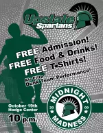 Spartans To Stage Upstate Midnight Madness Monday Image