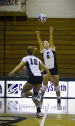 Balanced Attack Helps Spartans Set D-I Records In 3-0 Sweep Of Stetson Image