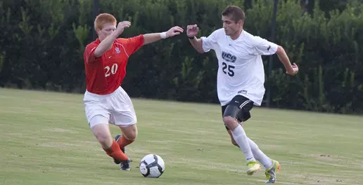 Men's Soccer Up-ended by Bruins Image