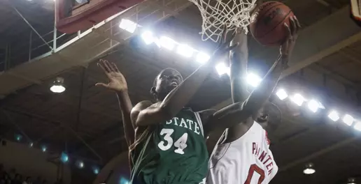 Olumuyiwa, Hash Pace Spartans in Loss to Wolfpack Image