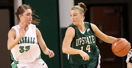 Late First Half Surge Lifts Spartans To 2-0 Start In A-Sun Play With 85-71 Win Over Campbell Image