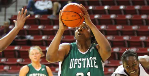McMillan's Double-Double Leads Spartans over PC In OT Image