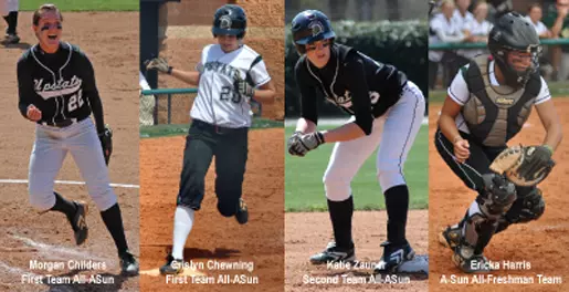 Four Spartans Earn A-Sun Postseason Honors Image