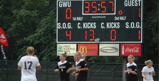 Great White!: Spartans Ground Eagles, 1-0, to End Skid Image