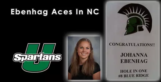 Ebenhag Records Upstate's First Ace, Lewis Tied For Lead At Great Smokies Image