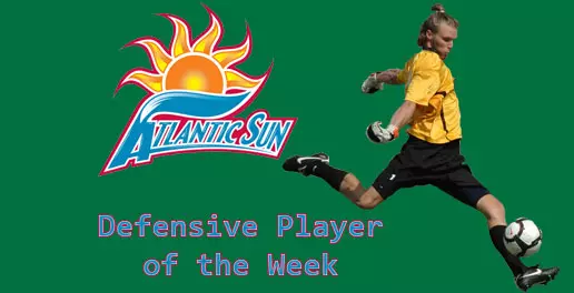 McCabe Nets A-Sun Defensive Player of the Week Honors Image