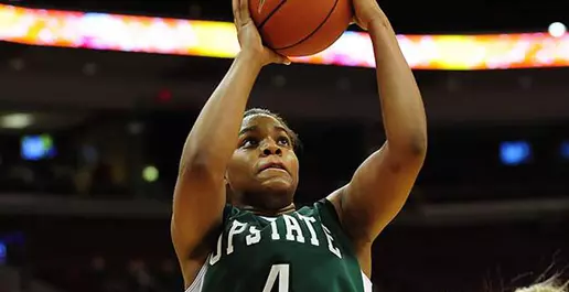 Spartan Women's Hoops Fall to North Greenville, 75-57 Image