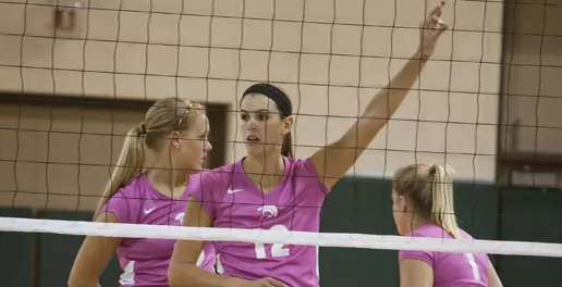 Upstate Volleyball Finishes 2011 Season with 3-0 Loss to Lipscomb Image