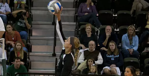 Spartan Volleyball Senior Duo Earns A-Sun Academic and All-Conference Honors Image