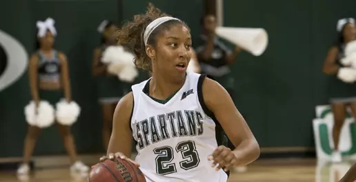 Copney Posts 34 Points as Spartan Women Muzzle Bulldogs, 73-66 Image