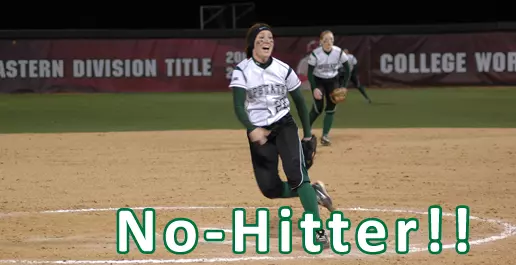 Childers Tosses No-Hitter, Spartans Go Deep in Win Over Coastal Image