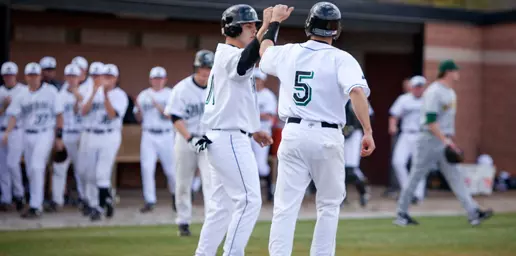 Spartans Rally Past Blue Hose, 8-5, on Friday Afternoon Image