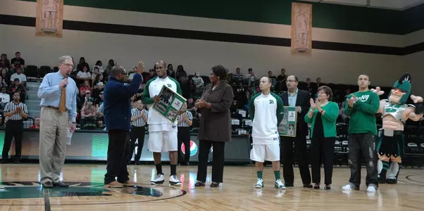 Chavis Records Career Triple Number 200, but Spartans Fall on Senior Night Image
