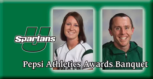 Childers, Meissner Named Student-Athlete of the Year at Upstate Athletics Awards Banquet Image