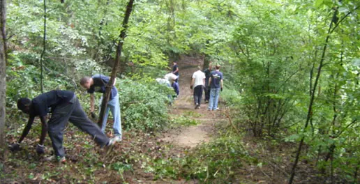 Upstate Men's Cross Country Clears Community Trails Image
