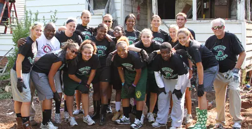 Upstate Women's Basketball Launches Semester-long Service Project Image