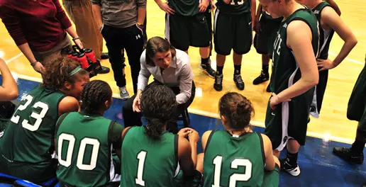 Zaveckaite Earns Second-Straight Double-Double as Spartans Fall to Catamounts, 63-58 Image