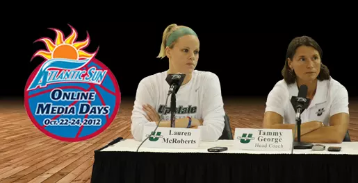 Upstate Highlighted in A-Sun Basketball Media Days Image