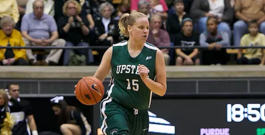 Upstate Wins Battle of the Spartans in Overtime, 71-64 Image
