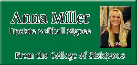 Upstate Softball Finalizes 2012-13 Recruiting Class with Signing of Miller Image