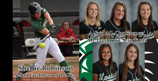 Robinson Named A-Sun Freshman of the Year; Five Spartans Earn Conference Honors Image