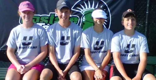 Upstate Tennis Boot Camp in Full Swing on Campus Image
