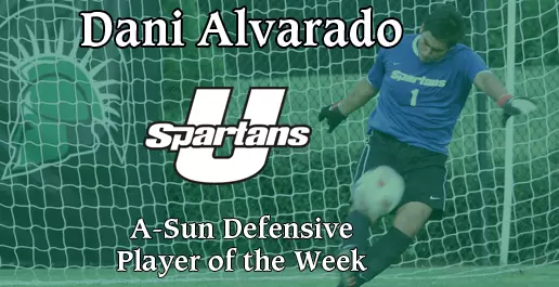 Alvarado Named A-Sun Defensive Player of the Week Image