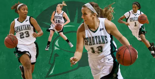 Spartans Release 2012-13 Women's Basketball Schedule Image