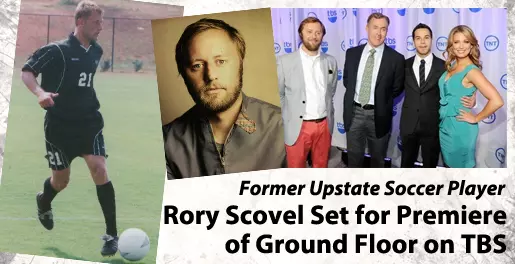 Former Upstate Men's Soccer Player Rory Scovel Set for Premiere of 'Ground Floor' Thursday Night on TBS Image